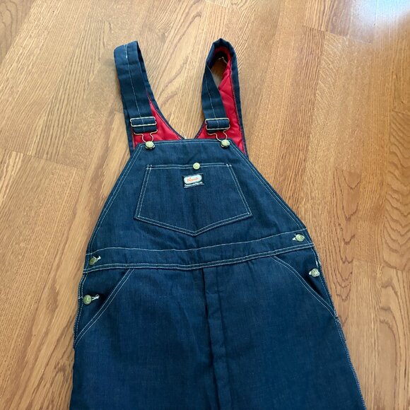 Vintage Mens Oshkosh B'gosh Insulated Denim Overalls Size Large / 36 x 32 - Picture 9 of 11